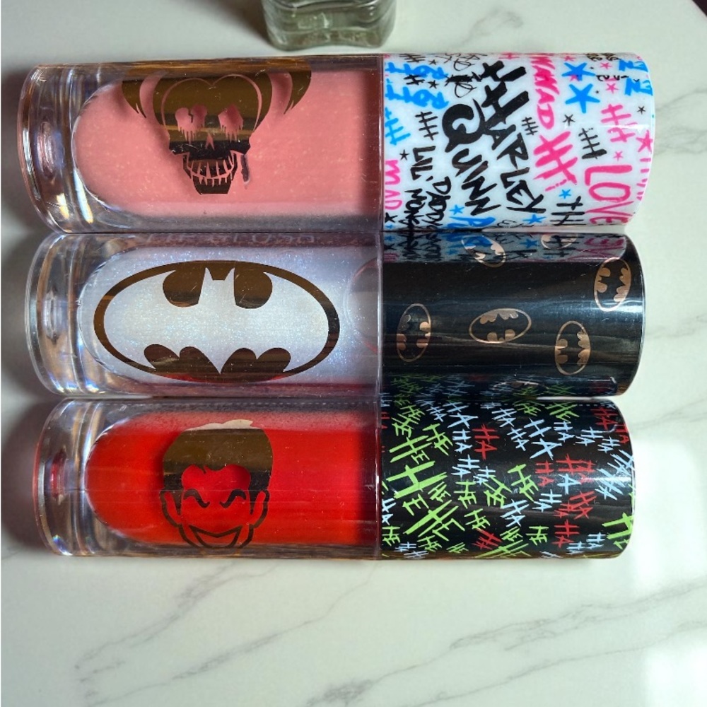 NEW DC Comics Themed Lipstick Set